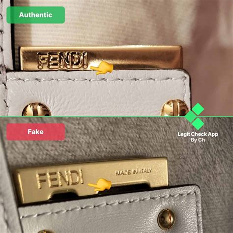 karens fake fendi|real vs false Fendi.